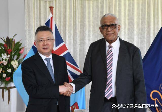 与华建交50周年当天，这国大使窜访台湾，这件事中方得要一个说法