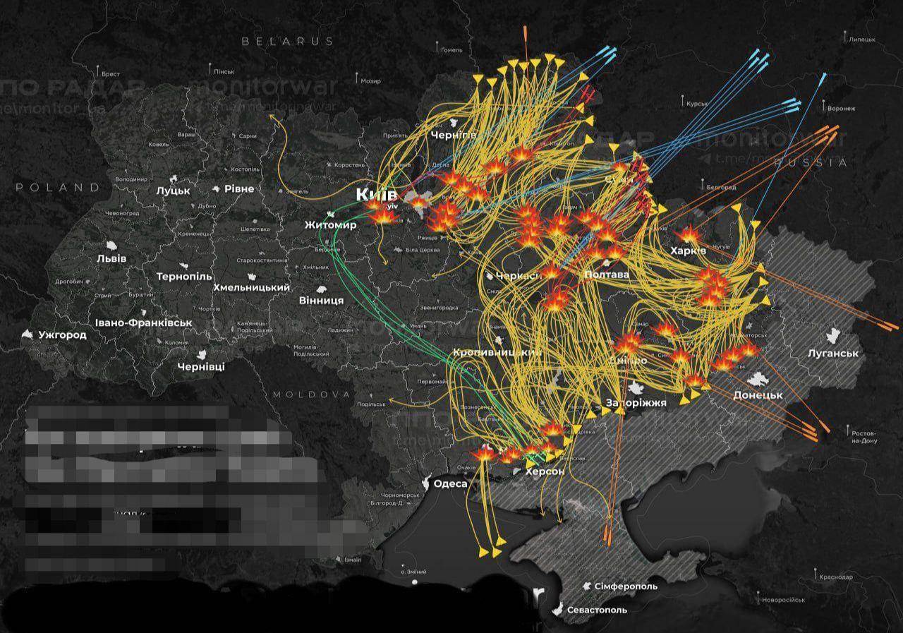 乌克兰全黑了!核打击前最后警告,俄军发射13枚“全球禁止”导弹