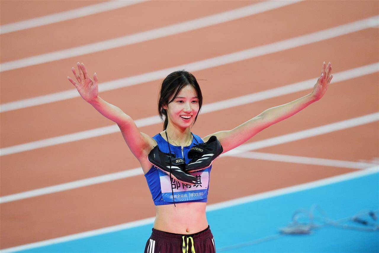 清华学霸，一跃登顶！湖北选手邵雨琪摘得全运会女子跳高金牌